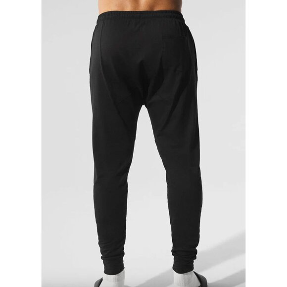 Alo Yoga Men's Conquer Revitalize Pants in Black Size Large - Picture 2 of 9